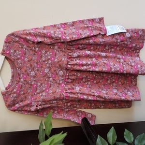 Cat & Jack purple floral dress size 5T